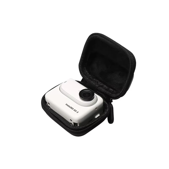 KAMPHO Insta360 GO3 GO3S Sports Camera Carrying Case, Waterproof Compact Shockproof Bag for Insta 360 GO 3/ GO 3S