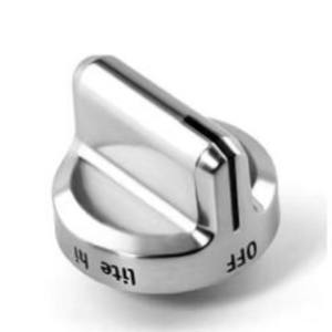 Bouton de cuisinière à gaz 5304502763, pièce de rechange durable en acier inoxydable pour plaque de cuisson et four - Product Image 1