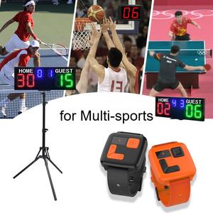 Compteur de points électronique pour padel GANXIN avec logo personnalisé, tableau de scores de <span class=keywords><strong>tennis</strong></span> numérique professionnel à LED avec contrôle par montre - Product Image 5