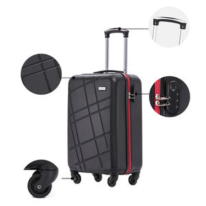 OEM toptan ucuz sert çanta 20 inç kabin boyutu arabası maletas de viaje dönücü bavullar bagaj - Product Image 6