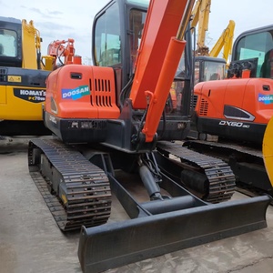 Mini-excavatrice Doosan d'occasion en stock DX55 DX60-7 DX60-9C DX75 DX80, mini-excavatrice sur chenilles Doosan de haute qualité à prix bas - Product Image 3