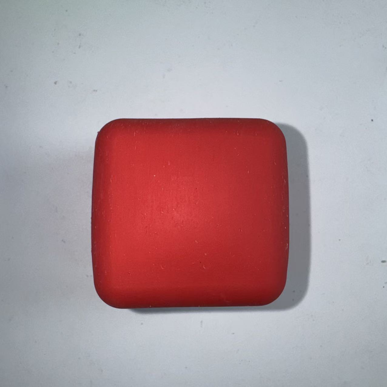 Bloc de farine à presser - rouge - 5 cm
