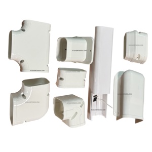 ABS AC scatola Pre modellato HVAC scatola di giunzione 80x80mm resistente alle intemperie IP65 per il cablaggio di edifici - Product Image 6