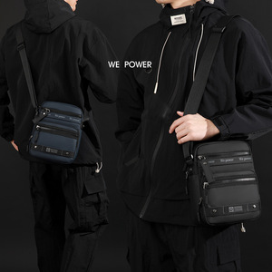 Bolso de Pecho Estilo Coreano para Hombre, Nuevo Estilo, Informal, Impermeable, de Gran Capacidad, Tipo Bandolera Oxford - Product Image 6