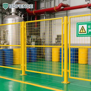 Équipement de protection pour clôture de sécurité d'atelier industriel, soudure sans soudure <span class=keywords><strong>détachable</strong></span>, isolation métallique personnalisable et antirouille - Product Image 3