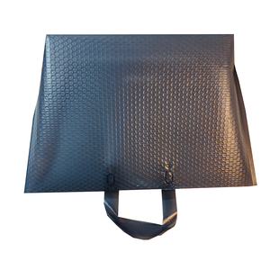 工厂定制标志印刷大塑料气泡袋，带手柄，用于小型企业包装 - Product Image 1