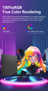 หน้าจอกว้างพิเศษ32นิ้วความละเอียดสูง4K/144Hz/240Hz หน้าจอ LED ความละเอียดสูงสำหรับเล่นเกมความละเอียดสูงแผงจอภาพ IPS DP สำหรับเดสก์ท็อปพีซี - Product Image 4