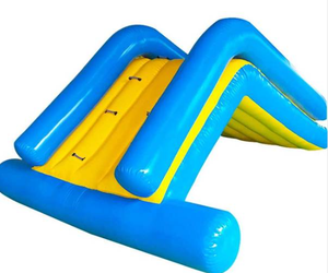 Venta de verano caliente tobogán de agua inflable PVC flotante parque acuático juegos para niños toboganes de escalada acuática y <span class=keywords><strong>torre</strong></span> - Product Image 2