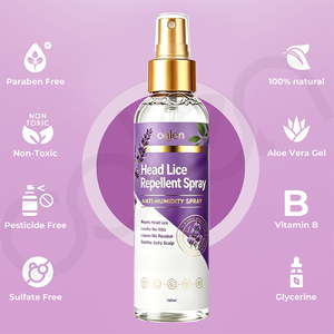 <span class=keywords><strong>Spray</strong></span> <span class=keywords><strong>anti</strong></span>-<span class=keywords><strong>poux</strong></span> Oalen Private Label, <span class=keywords><strong>anti</strong></span>-humidité, apaise les démangeaisons du cuir chevelu, ne laisse aucun résidu, doux pour le soin du cuir chevelu - Product Image 4