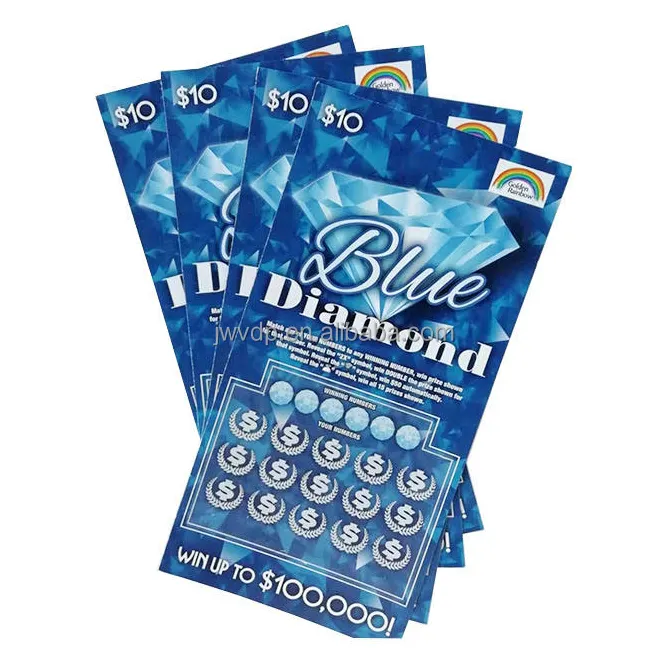 Wholesale Scratch And Win Products Customized Scratch Card Lottery Scratch Off Tickets