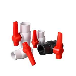 Hongke 제조업체 생산 딥 그레이 수동 제어 <span class=keywords><strong>PVC</strong></span> 팔각형 볼 밸브 일반 물 응용 프로그램 OEM