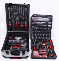 Kit d'outils de réparation automobile 187 pièces, boîte portable avec porte-embouts, étui rigide, acier inoxydable 201, personnalisable OEM