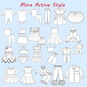 Pyjamas décontractés en bambou tricoté pour tout-petits, doux, thème <span class=keywords><strong>princesse</strong></span> d'été, motif personnalisé, vêtements de nuit à manches longues en bambou - Product Image 6