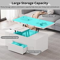 Neuer klappbarer Esstisch Multifunktions-moderner klappbarer Couch tisch Tee tisch und Stühle Wohnzimmer möbel aus Holz
