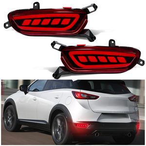 En Stock, Envío en 3 Días, Luces Reflectoras LED de 12v para Parachoques Trasero, para Mazda CX-3 <span class=keywords><strong>CX3</strong></span> 2015 2016 2017 2018 2019 2020 - Product Image 1
