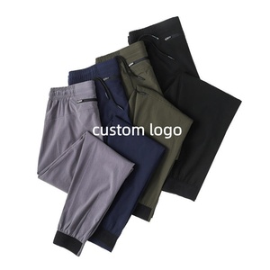 Personalizado de los hombres deportivos cremallera Joggers Pantalones tejidos Joggers Gimnasio al aire libre Correr Baggy Joggers Pantalones deportivos para los hombres - Product Image 4