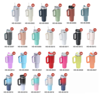 Gobelet en acier inoxydable isolé sous vide personnalisé, tasse de voyage d'aventure, tasse de 40 oz pour l'extérieur, gobelet de 40 oz avec poignée