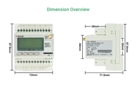 Medidor de Energía Inalámbrico con CTs Digitales, Control Remoto, Clase 0.5, Modbus-RTU/TCP, Baja Tensión, Trifásico
