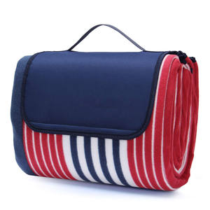 Manta <span class=keywords><strong>de</strong></span> Picnic Impermeable, Manta <span class=keywords><strong>de</strong></span> <span class=keywords><strong>Camping</strong></span> <span class=keywords><strong>de</strong></span> Forro Polar Suave y Delgada, Manta Plegable Portátil para Senderismo y Festivales - Product Image 4