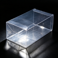 Boîte en plastique PET transparente personnalisée, recyclable, de luxe, avec estampage à chaud PVC, OEM ODM, pliable, pour cosmétiques et cadeaux