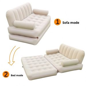 Canapé gonflable, fauteuil inclinable, matelas de camping, coussin d'air pliable pour la maison, mobilier de jardin, pompe à air électrique - Product Image 1