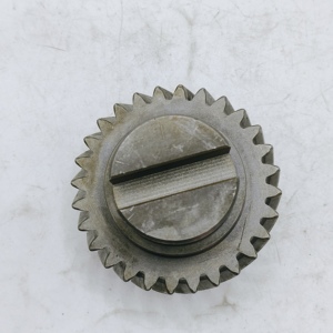 3750010N-1_CW65-U Sida 493T Engrenage de pompe hydraulique conique en acier, anti-usure, haute précision, pièce de rechange professionnelle pour moteur automobile - Product Image 4