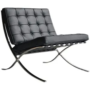 디자이너 복고풍 가죽 현대 간단한 거실 라운지 의자 실내 싱글 캐주얼 소파 의자