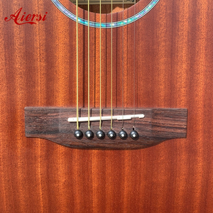 <span class=keywords><strong>Guitarra</strong></span> Acústica Aiersi de la Mejor Calidad, Fabricante Chino, Bajo Presupuesto, 40 Pulgadas, Instrumento Musical de Cuerdas de Acero Personalizado - Product Image 3