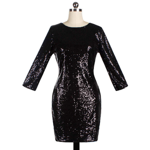 Vestido de Fiesta Largo de Gasa con Estampado Sencillo y Diseño de Espalda con Cordones, Corte A y Cintura Imperio para Mujer, Venta al por Mayor - Product Image 3