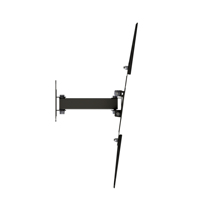 Support mural pivotant et pliable en acier flexible pour téléviseur de 26 à 55 pouces avec compatibilité VESA