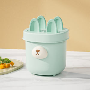 Moldes para Helados Reutilizables, Libres de BPA, de 4 Piezas, Diseño de Fácil Desmolde, para Preparar Helados Caseros - Product Image 2