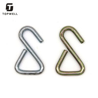 Vente en gros de mini crochets de type S en acier de 200kg avec structure triangulaire Matériau métallique spécial