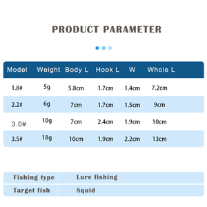 Nuevo señuelo de pesca <span class=keywords><strong>DTD</strong></span> Egi para calamar, pulpo y camarón de madera, luminoso - Product Image 4