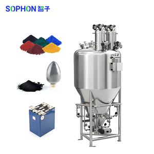 SOPHON 30L实验室防止物料污染空气气动脉冲混合器自动粉末流化床混合设备 - Product Image 1