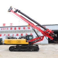 Pile driver sur chenilles de 30 m DR-150 |   Machine de pose de pieux hydraulique avec moteur Cummins pour terrains difficiles