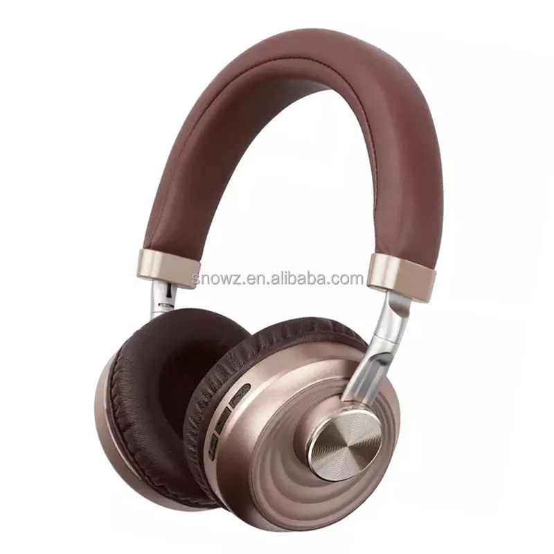 Tai nghe màu vàng earmuffs protein âm thanh không dây