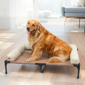 Langlebiges Atmungsaktives Netz-Hundebett, Ganzjahres-Erhöhtes Camping-Bett für Mittelgroße & Große Hunde, Abnehmbar & Waschbar - Product Image 5