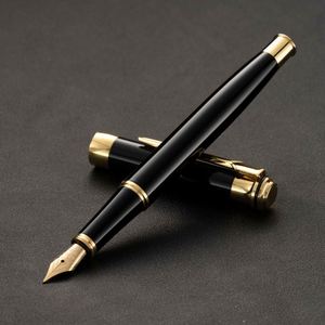 Bolígrafo de Caligrafía con Punta Grande de 0.5mm, Metal Negro, Regalo Empresarial para Estudiantes y Profesionales, Venta al Por Mayor - Product Image 1