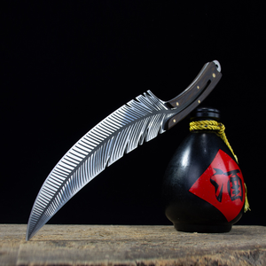 <span class=keywords><strong>Couteau</strong></span> japonais en acier à haute teneur en carbone, forgé à la main, <span class=keywords><strong>couteau</strong></span> viking, <span class=keywords><strong>couteau</strong></span> à viande, <span class=keywords><strong>couteau</strong></span> à désosser, <span class=keywords><strong>couteau</strong></span> à plumes pour la cuisine et le camping - Product Image 5