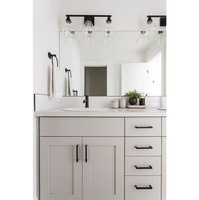 Meuble-lavabo de salle de bain sur mesure de 42 pouces, petit meuble-lavabo