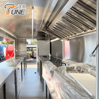 Carrito de Comida de Alta Calidad, Remolque Móvil para Venta Ambulante, Remolque de Concesión Totalmente Equipado para Helados y Comida Rápida