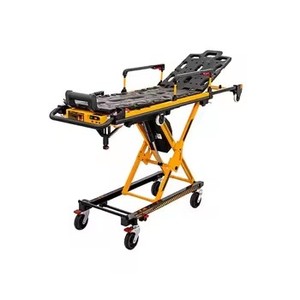 Brancard d'<span class=keywords><strong>ambulance</strong></span> électrique pliable motorisé pour le transfert d'urgence des patients en milieu hospitalier - Product Image 1
