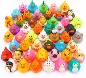Vente en gros de jouets de bain flottants en caoutchouc/vinyle pour enfants, modèle A185, en forme de canard ou de jeep, avec logo personnalisable et couleurs personnalisables - Product Image 3