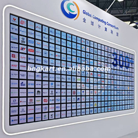 Écran LED personnalisé à matrice de pixels rotatifs créatifs pour scène, événement, spectacle, toile de fond dynamique, OEM