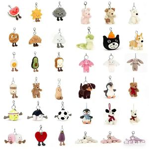 Jellycat Barcelona Oso Conejo Muñeco Llavero de Acero Completo con Tres Etiquetas Material Poliéster Regalo de Cumpleaños - Product Image 2