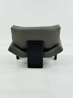 Fauteuil de loisirs individuel moderne PurelyFeel, chaise de salon design en cuir PU, chaise Safari pour hôtel