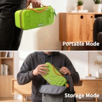 Prix d'usine – Étui de rangement en PU série Rural Cat pour Nintendo Switch 2 – Sac de transport rigide en EVA avec fermeture éclair, antichoc et protecteur