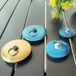 Multi-spec Rubber Water Stopper Solid & Hollow Base <b>Sink</b> Bathtub Mop Pool Drain <b>Plug</b> Cover Optional Chain - Product Image 4