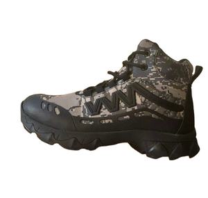 DFJB05 Zapatos de Entrenamiento de Camuflaje Gris, Precio Económico, Botas Tácticas Suaves de Camuflaje Transpirables Personalizadas para Hombre - Product Image 1