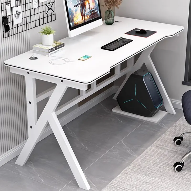 Atacado Melhor Gaming Desk Pc Personalizar Ergonômico Preço Baixo Durável Gaming Desk para Home Office Madeira Office Building 2 Anos